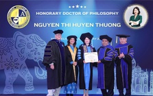 CEO Nagakawa nhận Tiến sĩ danh dự Đại học quốc tế Hoa Kỳ (IAU)