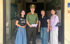 Tài khoản VietinBank phát sinh giao dịch 140,2 triệu đồng lúc 11h40 với nội dung “NOP TIEN; Tai Quay”, chị Trần Thị Thuận SN 1981 lập tức báo công an