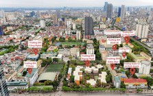 Một đoạn đường chưa đầy 2km ở Hà Nội tập trung hàng loạt trường đại học lớn, cùng nhiều dự án bất động sản, có nút giao ba tầng, metro chạy dọc tuyến