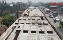 Cầu Mai Lĩnh tăng tốc thi công, dự kiến thông xe vào tháng 12