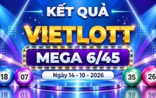 Vietlott 14/10 - Kết quả xổ số Vietlott Mega 6/45 ngày 14 tháng 10