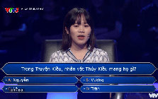 Họ của Thuý Kiều là gì? Câu hỏi trong Ai Là Triệu Phú khiến người chơi “cầu cứu”
