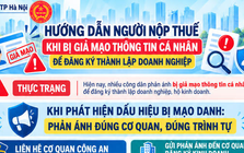 Phát hiện bị giả mạo thông tin cá nhân đăng ký doanh nghiệp, cần làm gì?