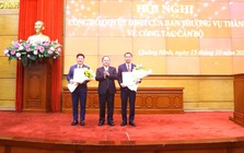 Quảng Ninh điều động, bổ nhiệm loạt cán bộ cấp sở, ngành và lãnh đạo xã, phường