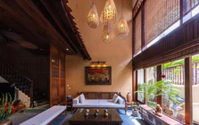 Ngôi nhà 100m² ngoại thành Hà Nội có phòng ngủ như tổ chim