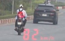 Học sinh chạy xe máy 82 km/h, quay đầu bỏ chạy khi gặp CSGT