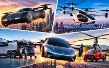 Ngoài Tesla Roadster, thế giới đang phát triển những xe bay nào?