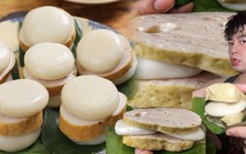 “Con cháu vua Hùng phải ăn bánh dày kẹp chả cỡ này”: Món quà sáng bình dân bỗng được săn lùng nhờ cục chả to như viên gạch