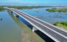 Đường xuyên đầm lầy nối cảng Cái Mép với cao tốc Biên Hòa dần về đích