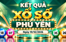 XSPY 19/10 - Kết quả xổ số Phú Yên hôm nay 19/10/2026