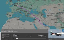 Một máy bay Airbus xuất phát từ Dubai bỗng phát tín hiệu khẩn cấp 7700
