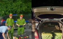Công an thu giữ lô xúc xích không giấy tờ sắp bán ở cổng trường học