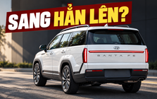 Hyundai Santa Fe 2027 để lộ thêm nhiều chi tiết mới: Đèn hậu dọc như Range Rover, mặt trước cũng thay đổi rõ nét