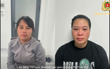 Thi hành lệnh bắt tạm giam Lương Thị Thảo SN 1994 trong chuyên án đặc biệt lớn ở 4 tỉnh thành