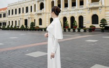 Một nàng hậu bất ngờ xuất hiện tại loạt địa điểm nổi tiếng ở TP.HCM, gây chú ý với diện mạo mới đúng ngày 20/10