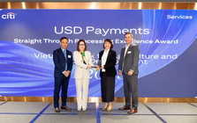 Agribank được Citibank vinh danh với giải thưởng chất lượng thanh toán quốc tế xuất sắc năm 2025