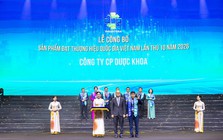 Dược Khoa có sản phẩm hai kỳ liên tiếp đạt Thương hiệu quốc gia Việt Nam