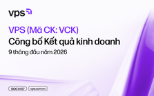 VPS duy trì vị thế dẫn đầu thị phần môi giới, lợi nhuận trước thuế 9 tháng tăng 26,7%