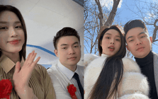 Tình hình 1 năm sau cưới của vợ chồng thiếu gia Tập đoàn Sơn Hải: Đỗ Hà khoe ảnh kỷ niệm ngọt ngào, chồng ngày càng chăm xuất hiện bên vợ
