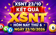 XSNT 23/10/2026 - Kết quả xổ số Ninh Thuận ngày 23 tháng 10