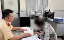 Vượt xe trên cầu, tài xế bị xử lý từ tin gửi fanpage cảnh sát giao thông