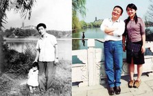 Bộ ảnh bố và con gái chụp ở cùng một địa điểm, cùng một ngày suốt 40 năm: Xem đến ảnh cuối là bật khóc
