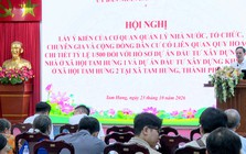 Xã Tam Hưng lấy ý kiến người dân về quy hoạch chi tiết hai dự án nhà ở xã hội