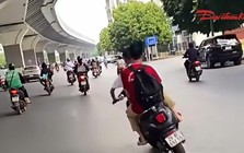 Hà Nội: Hai học sinh đi xe máy điện lạng lách, đánh võng, phụ huynh bị phạt 9 triệu đồng