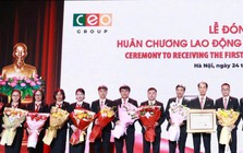 Tập đoàn CEO đón nhận Huân chương Lao động hạng Nhất
