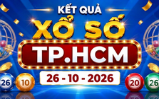 XSHCM 26/10 - Kết quả xổ số Hồ Chí Minh ngày 26 tháng 10