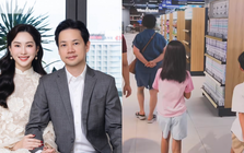 Cảnh đời thường hiếm thấy của mẹ chồng Hoa hậu Đặng Thu Thảo bên các cháu: Bà khảo sát mặt bằng, cháu khảo sát bánh kẹo