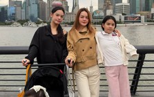 3 con gái của Phạm Quỳnh Anh giống mẹ cùng 1 khuôn, chị cả nay đã cao hơn mẹ, trổ mã xinh đẹp ai cũng ngỡ ngàng