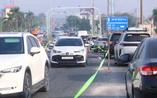 Cầu Thăng Long dỡ rào chắn từ đêm 29/10, xe tải trên 2 tấn được lưu thông