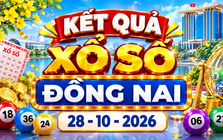 XSDN 28/10 - Kết quả xổ số Đồng Nai hôm nay ngày 28 tháng 10