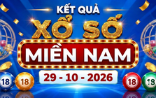 XSMN 29/10 - Kết quả xổ số miền Nam ngày 29 tháng 10