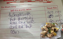 Phát hiện vi phạm trong vụ tài xế tố quán cơm bình dân "chặt chém" khách với bữa ăn 640.000 đồng