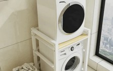 Tại sao nhiều gia đình thích đặt máy giặt và máy sấy chồng lên nhau? Hóa ra có nhiều lý do hơn bạn nghĩ