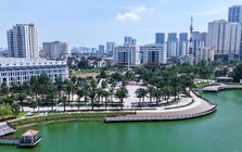Không gian xanh giữa lòng đô thị tại công viên Phùng Khoang