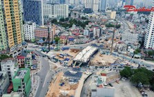 Hai cầu vượt Vành đai 1 Hà Nội dần thành hình, hướng tới hoàn thành cuối năm