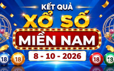 XSMN 8/10 - Kết quả xổ số miền Nam hôm nay 8/10/2026