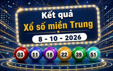 XSMT 8/10 - Kết quả xổ số miền Trung hôm nay 8/10/2026 - XSMT ngày 8 tháng 10