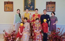 Ái nữ vua sòng bài Hà Siêu Hân bất ngờ khoe loạt ảnh đám cưới anh trai: Đại gia đình 4 thế hệ hội tụ, cô dâu đeo cả "núi" vàng