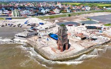 Nhà thờ đổ nổi tiếng ở Ninh Bình được quy hoạch lại, không hàng quán sát di tích