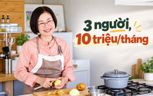 Gia đình 3 người giới hạn tiền sinh hoạt ở mức 10 triệu/tháng: Họ chia ngân sách thế nào để không bị hụt cuối tháng?