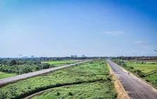 Hà Nội sắp thông xe đường song hành Vành đai 4 từ đê Hữu Hồng đến Đại lộ Thăng Long