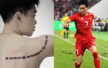 Hé lộ hình xăm ý nghĩa trên lưng Đình Bắc, đây là động lực giúp ngôi sao U23 Việt Nam vượt khó và toả sáng