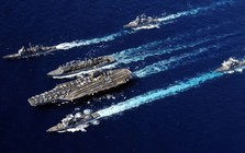 Trung Đông nóng lên với lực lượng tàu sân bay, khu trục hạm hùng hậu