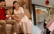 Giáp tết, vợ chồng Duy Mạnh dọn về biệt thự phố cổ đắt đỏ, bề thế, có hẳn khu chơi riêng cho 2 nhóc tỳ