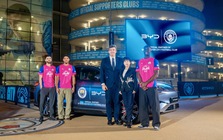 NÓNG: Manchester City chọn BYD làm đối tác di chuyển chính thức