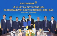 Cầu thủ Nguyễn Đình Bắc chính thức trở thành Đại sứ thương hiệu Sacombank